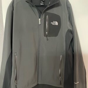 The North Face Men's Crest Full Zip Gray Jacket